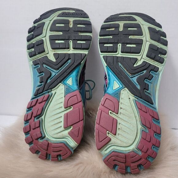Brooks Ravenna 7 Purple/Teal Lace Up Running Athletic Sneakers Shoes Womens 8.5 - Picture 9 of 9